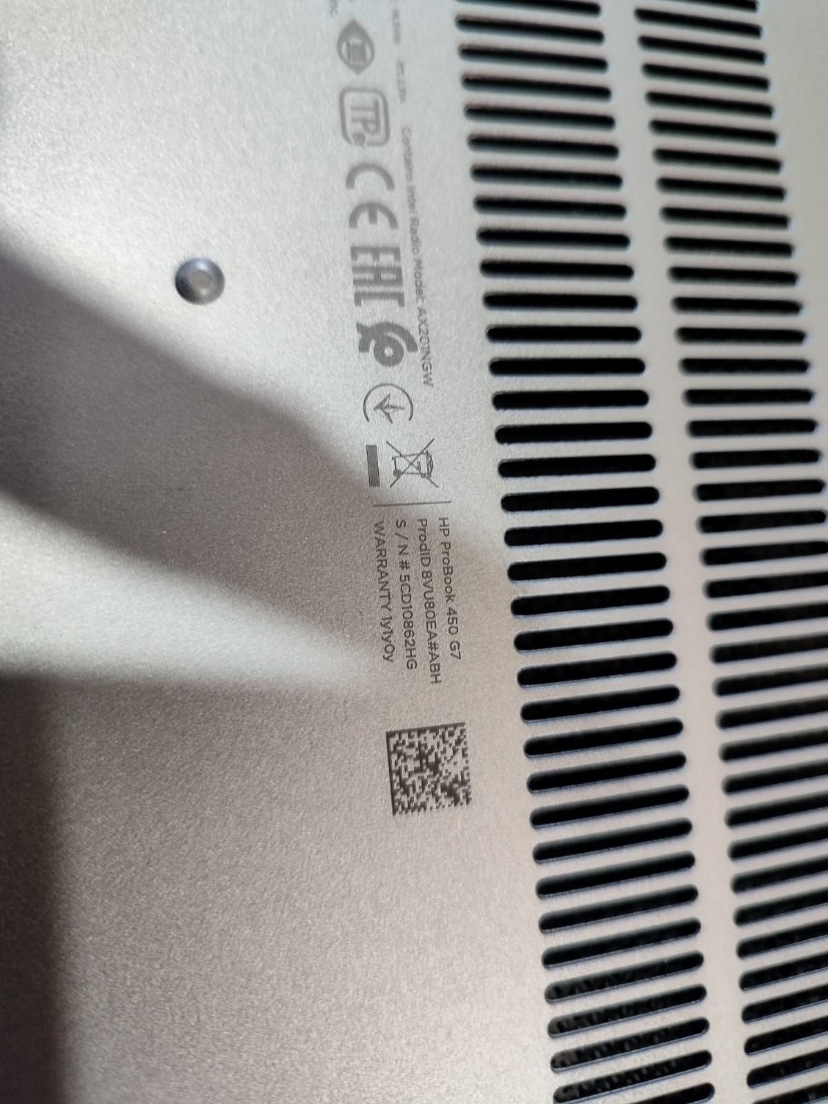 HP ProBook 450 G7 - 15.6